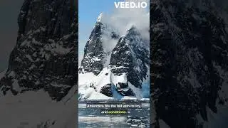 Icy Expanse: Unveiling Antarctica as the Largest Desert on Earth #shorts