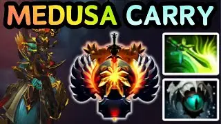 🔥 NEW PATCH 7.40b MEDUSA CARRY FULL FARM, FULL CONTROL | DOTA 2 GAMEPLAY 🔥