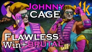 FLAWLESS Win + BRUTALITY Against MY MAIN | Mortal Kombat 11 - Johnny Cage *Online*