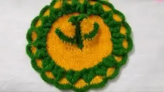 Basant panchmi special woolen dress /how to make crochet new item winter dress