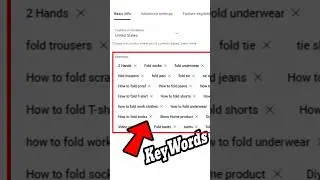Add Keywords Channel