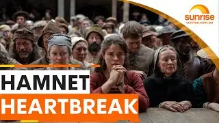 Hamnet stars on Golden Globes success and tearjerker drama | Sunrise
