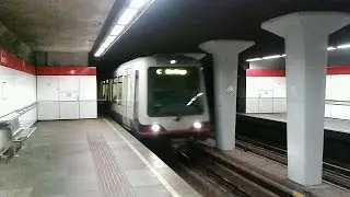 RET Metro 3*Type B op Lijn C - Aankomst Beurs richting De Terp