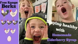 Homemade elderberry syrup💪fight cold and flu💪immune system💪immunity