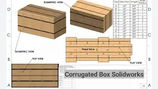 Solidworks Tutorials | Packaging Box Design In Solidworks 2022