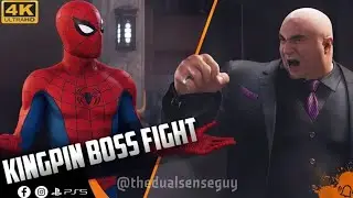 EPIC OPENING BOSS FIGHT! Spider-Man Takes Down KINGPIN (Wilson Fisk) - PS5 Gameplay 4K