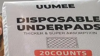 Bed Pads with Adhesive Strips 30'X 36' Disposable Underpads Extra Large Thicker Under Pads