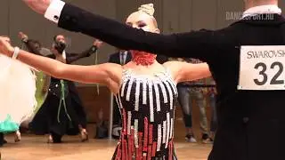 Philipp Vovk - Angelina Gensrich GER | Slow Foxtrot | WDSF Junior II Standard | GOC 2018
