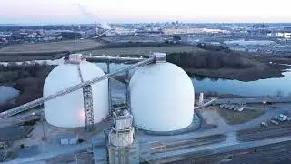 Enviva's export facility in Chesapeake, Virginia.