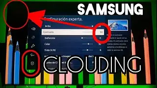 Clouding como disminuir a un 70% en pantallas samsung Tu8500 65, 43 pulgadas y fuga de luz