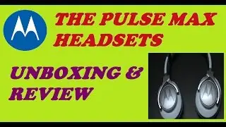 Motorola Pulse Max Over Ear Wired Headsets Unboxing and Review