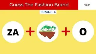 Guess The Fashion Brand 👗- Guess The Brand Challenge By Emoji - Brand Guessing Game