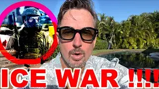 AMTV is live! BREAKING ICE WAR !!!!!! DOOR TO DOOR ROUND UPS !!!!!!! IRAN BURNS IN COUP !!!!!! WW3
