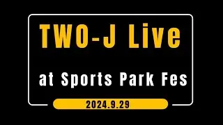 TWO-J Live at Sports Park Fes 2024 (from inside stage)