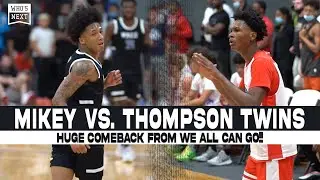INSTANT CLASSIC -- Mikey joins Chris Livingston and We All Can Go to battle the Thompson twins!