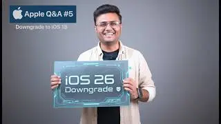 Apple iOS Q&A #5 | Fix iPhone Green Screen Free | iOS 26 Downgrade | iOS 26 Battery drain fix 🔥
