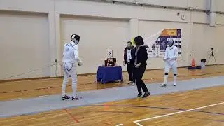 Francesco Leone ITA v. Egor Lomaga RUS (JWC Heraklion, 10th Dec 2019)