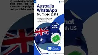 Australia WhatsApp Number Database | Latest Lead