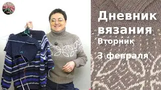Дневник вязания.Вторник 3 февраля 2026