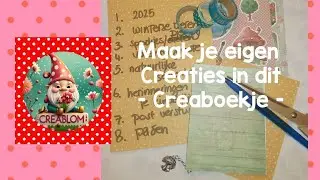 340.  Creaboekje met 8 thema's , doe je mee?