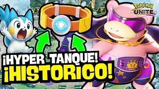 &iexcl;A 1 DE VIDA Y NO MUERE! CINTUR&Oacute;N TENAZ EN SLOWBRO DA MUCHO QUE HABLAR | Pokemon Unite