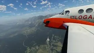 X PLANE 12 / X-WORLD / VISUAL XP / BEYOND THE BEAUTIFUL MOUNTAINS OF AUSTRIA