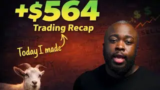 No Overtrading, No Emotions, +$564 Profit | Day Trading