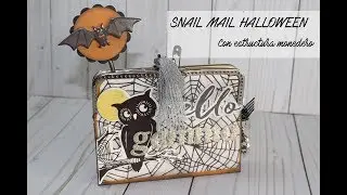 Snail Mail Halloween con estructura de monedero