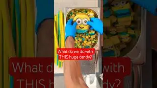ASMR Candy Cutting - Hidden Image Inside! #funnyvideos #memes #candyart