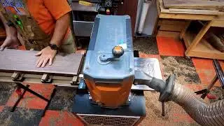 Milling Walnut using Planner Sled