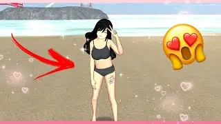 👉🏻 Tutorial Simples e rápido ✨ - 👙  Biquíni  🌺 Sakura School simulator 🌺