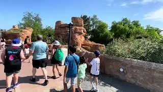 Golden River ride at PortAventura Salou Spain #salou #portaventura #familytravel 