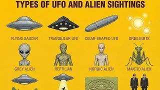 Different types of UFOs and aliens reported worldwide 👽🛸 | Mystery explained