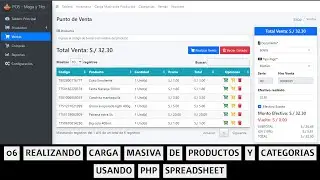 06 Sistema de Punto Venta - Cargar Excel a la BD Mysql - Parte 1