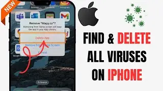How To Find and Delete All VIRUSES on iPhone || iPhone Virus Removal 