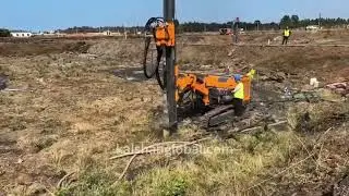 KG500F open pit dth drilling rig.