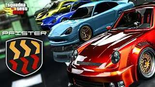 PFISTER Présentation constructeur sur grand theft auto GTA 5 GTA ONLINE