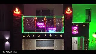 Diwali lights Akuna vista 2023 Phantom Street Sydney