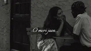 O meri jaan | slowed and reverb | life in a metro
