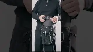 The f-stop Navin works as a Chest Mount, Hip Attachment with MOLLE and with shoulder strap.