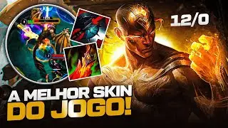 LEE SIN PUNHOS DIVINOS | A NOVA MELHOR SKIN DO LEE - WILD RIFT