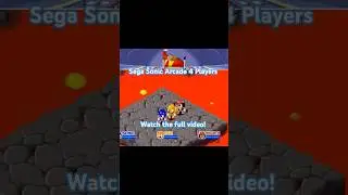 SEGA SONIC The Hedgehog Arcade 4 Player English #shorts #sega #arcade #sonicthehedgehog #retrogaming