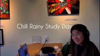 Chill Study Vlog in SF | Rainy Aesthetic, Another Coffee SF, Dogpatch Boulders
