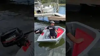 Я купил странную складную лодку на Amazon #bodkinpointseafood #youaintnocrabber #boat #fishing