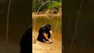 The Survival Fishing Pole #campinginthewoods  #corporalscorner #fishing