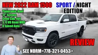 2022 Ram 1500 Sport Night Edition Review
