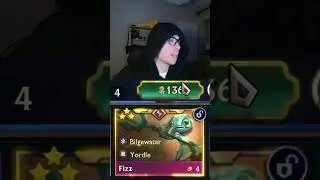 INSANE FIZZLER 3-STAR BUILD!!! #TFT #gamingshorts #shorts