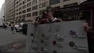 McLovin Wears his Mock Draft on the Streets of NYC 5/9/14