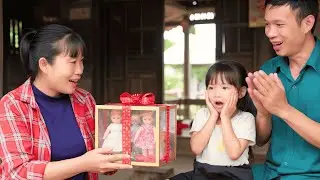 Life Single: Huyen Cries Seeing Maya's Report Card - De Buys Beautiful Doll for Daughter