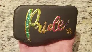 Rainbow Crackle PRIDE Rock Art🌈 | Rock Painting Ideas | Rock Painting for Beginners